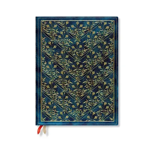 Paperblanks Planner Wildflower Song, Ultra, orizontal, copertă tare, 88 pagini, pentru 2027