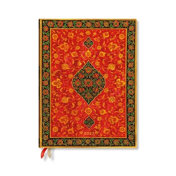 Paperblanks Planner Layla, Ultra, vertical, copertă tare, 88 pagini, pentru 2027