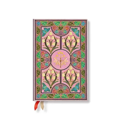 Paperblanks Planner Mimosa, Mini, orizontal, copertă moale, 88 pagini, pentru 2027
