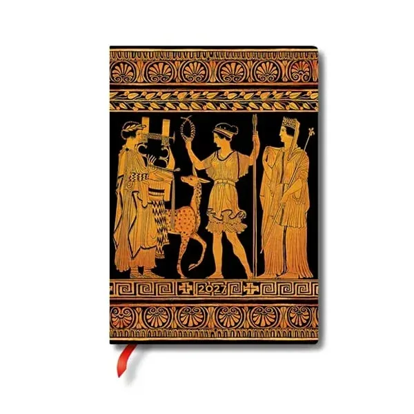 Paperblanks Planner Gathering of Deities, Midi, 1 zi pe pagină, copertă moale, 216 pagini, pentru 2027