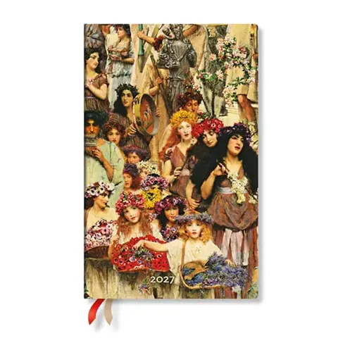 Paperblanks Planner Spring, Maxi, orizontal, copertă moale, 88 pagini, pentru 2027
