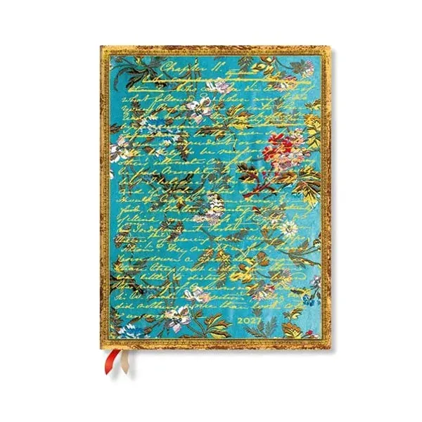 Paperblanks Planner Jane Austen, Ultra, 1 zi pe pagină, copertă moale, 216 pagini, pentru 2027