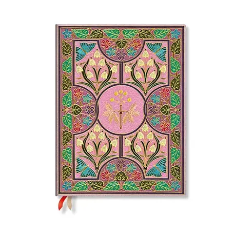Paperblanks Planner Mimosa, Ultra, vertical, copertă moale, 88 pagini, pentru 2027