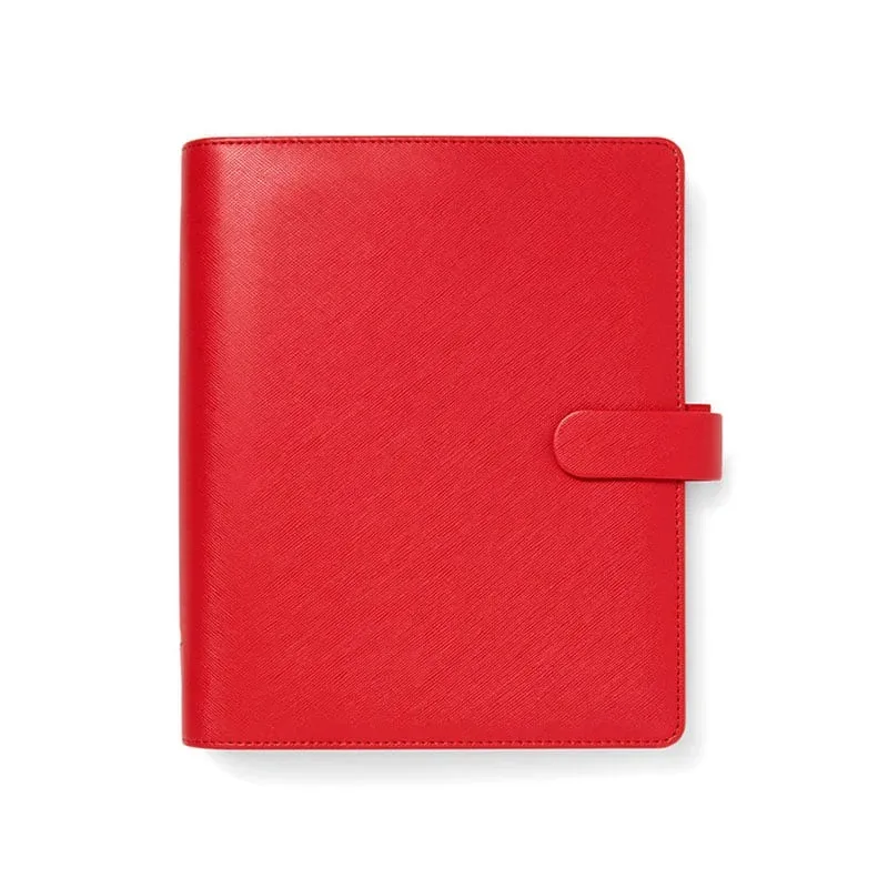 Organizer Filofax Saffiano, A5, roșu