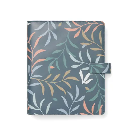 Filofax Organizer Botanical, A5, albastru