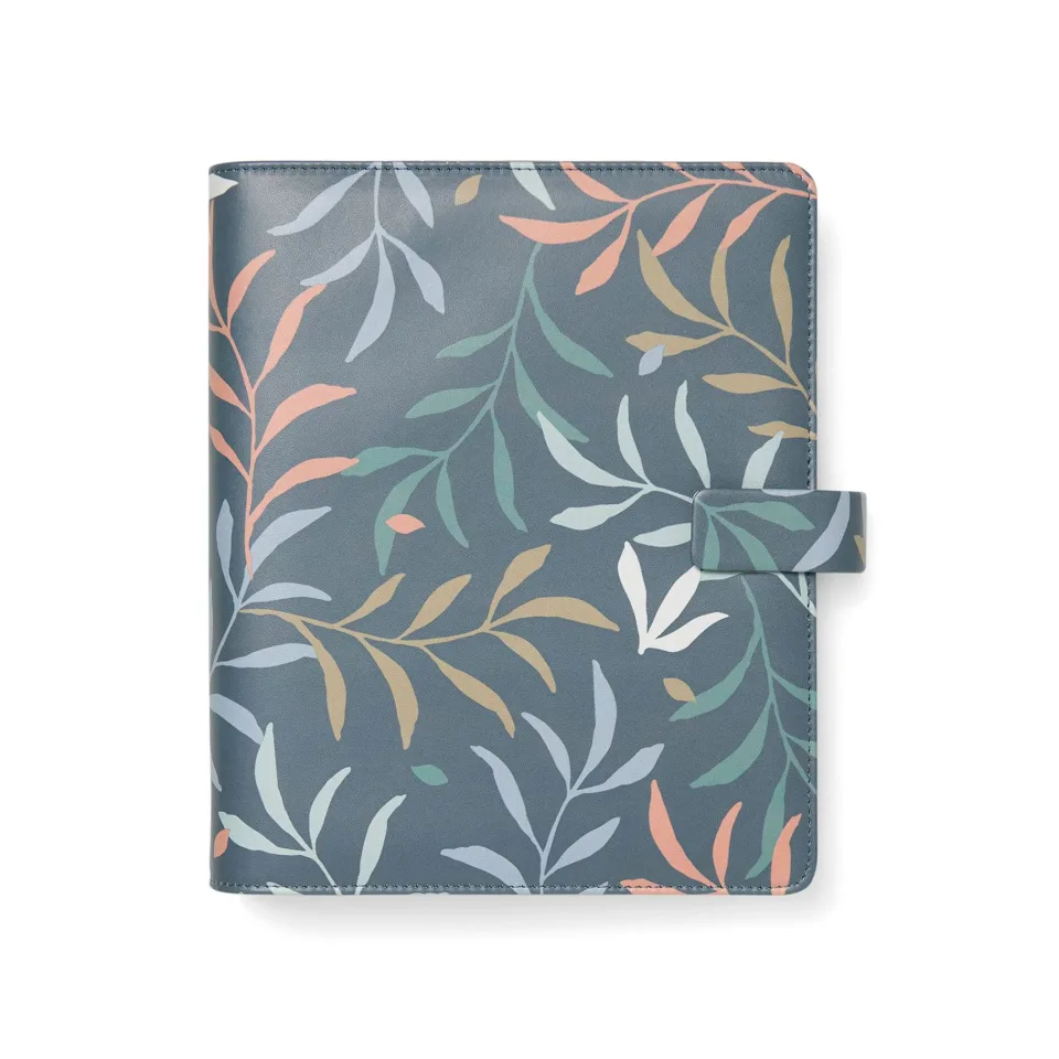 Filofax Organizer Botanical, A5, albastru