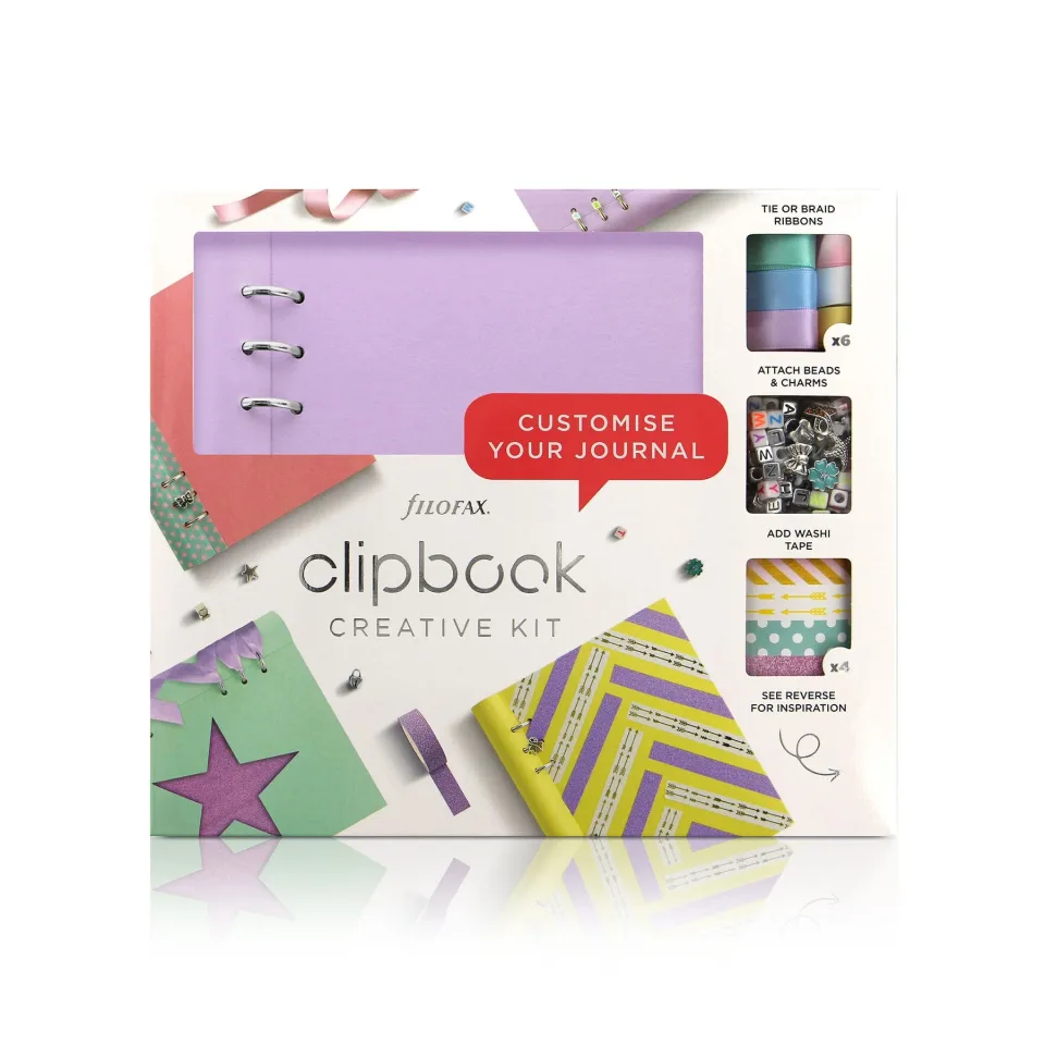 Filofax Creative kit Classic Clipbook, cu organizer, A5
