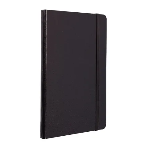 TOPS Caiet Attendant, A5, cu elastic, hârtie offset, 80 file, negru