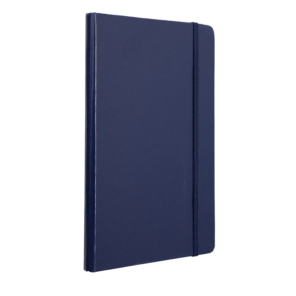 Caiet TOPS Notebook Attendant, A5, cu elastic, hârtie offset, 80 file, albastru închis