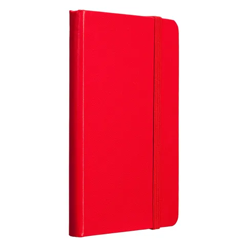 Caiet TOPS Notebook Attendant, A6, cu elastic, hârtie offset, 80 file, roșu