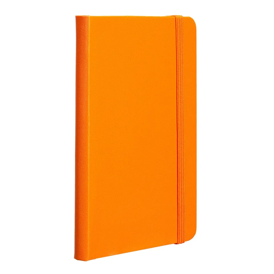 Caiet TOPS Notebook Attendant, A6, cu elastic, hârtie offset, 80 file, portocaliu