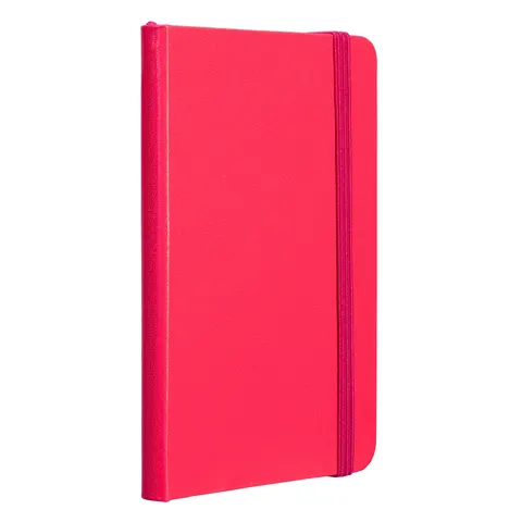 Caiet TOPS Notebook Attendant, A6, cu elastic, hârtie offset, 80 foi, roz