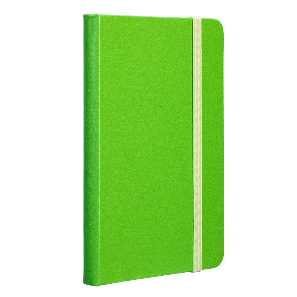 Caiet TOPS Notebook Attendant, A6, cu elastic, hârtie offset, 80 file, verde
