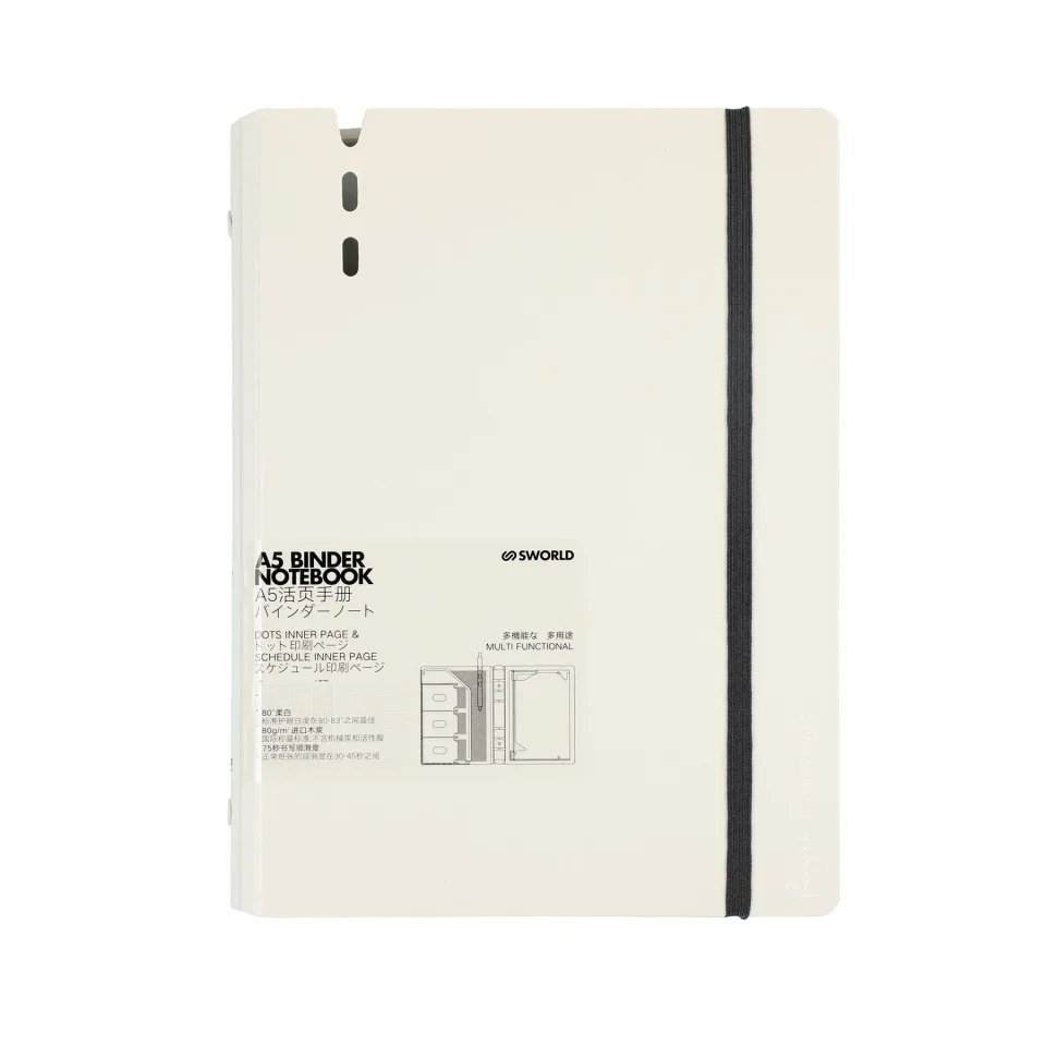 Sworld Organizer Fargrik, A5, bej