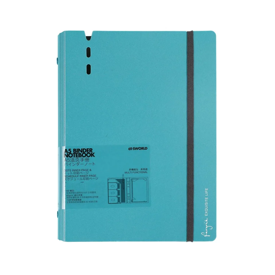 Sworld Organizer Fargrik, A5, verde deschis