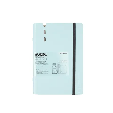 Sworld Organizer Fargrik, A6, verde deschis
