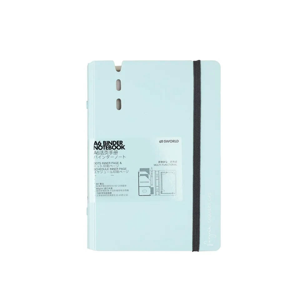 Sworld Organizer Fargrik, A6, verde deschis
