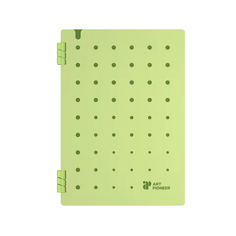 Art Pioneer Organizer Soft Spiral, A5, cu spirală, 50 file, verde
