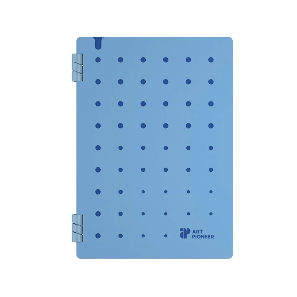 Art Pioneer Organizer Soft Spiral, A5, legat cu spirală, 50 file, albastru