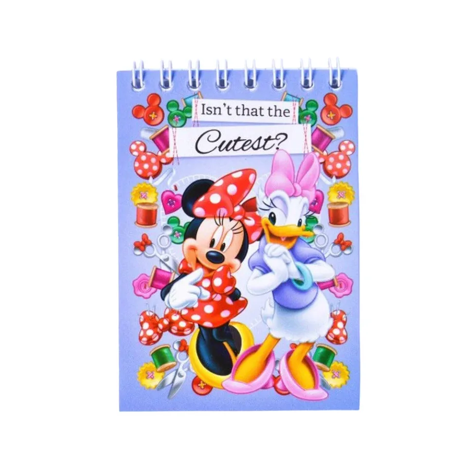 Blocnotes Best Buy, Minnie Mouse, A7, pătrat, Hârtie offset, 42 coli, Diverse culori