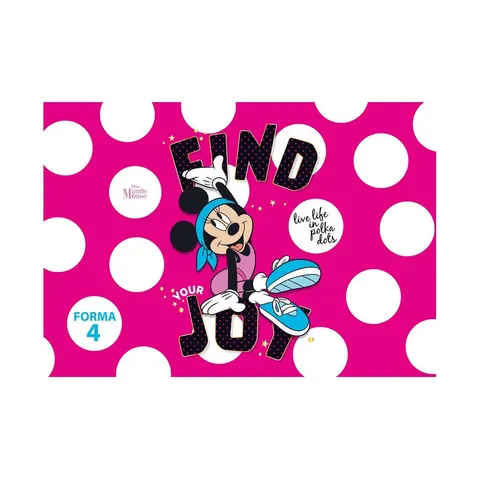 Sketchbook Best Buy, Minnie Mouse, N4, 10 foi, asortat