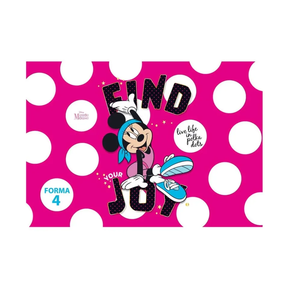 Sketchbook Best Buy, Minnie Mouse, N4, 10 foi, asortat