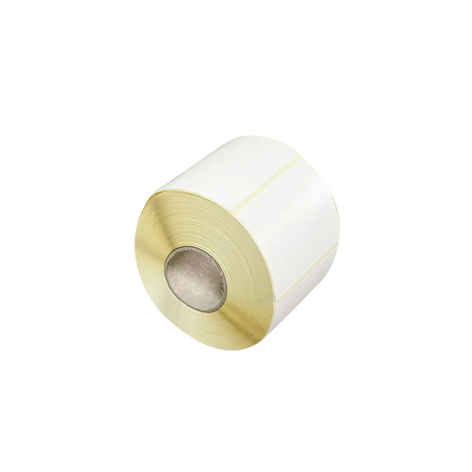 Etichete pentru imprimantă termică, 58 x 43 mm, diametru miez 40 mm, rolă, 1000 bucăți
