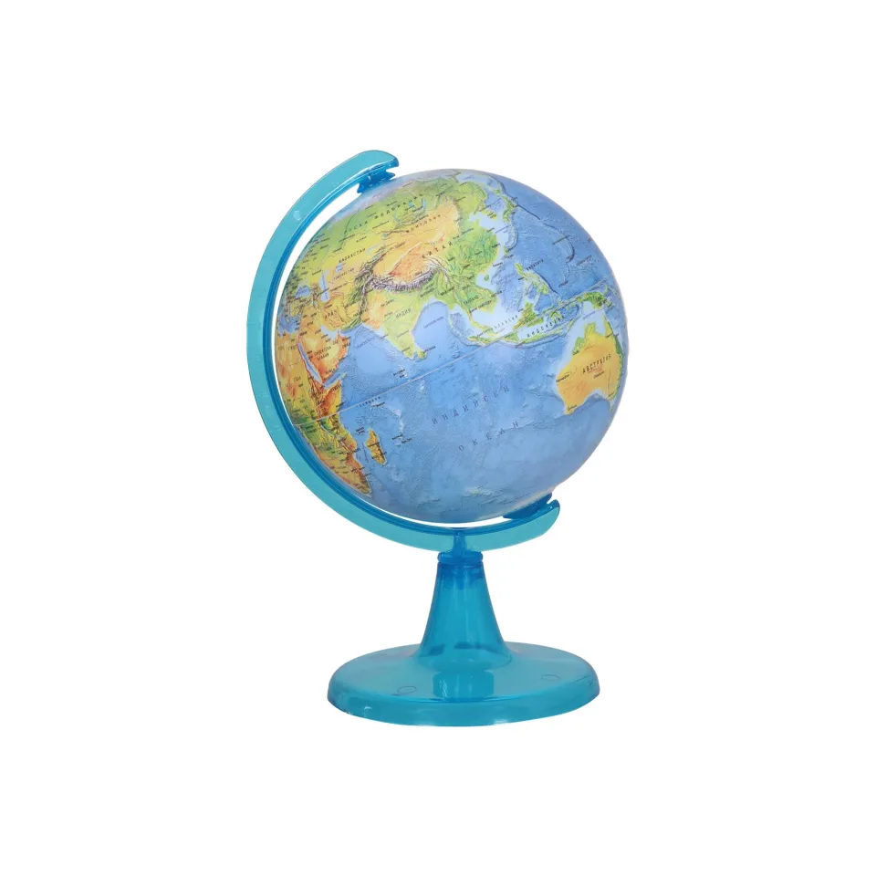 Glob terestru, fizic, diametru 15 cm