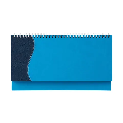 Calendar de birou Maritsa, 29 x 13 cm, albastru