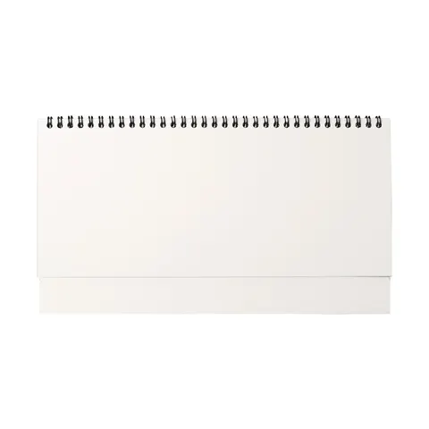 Calendar de birou Rila, 29 x 13 cm, alb