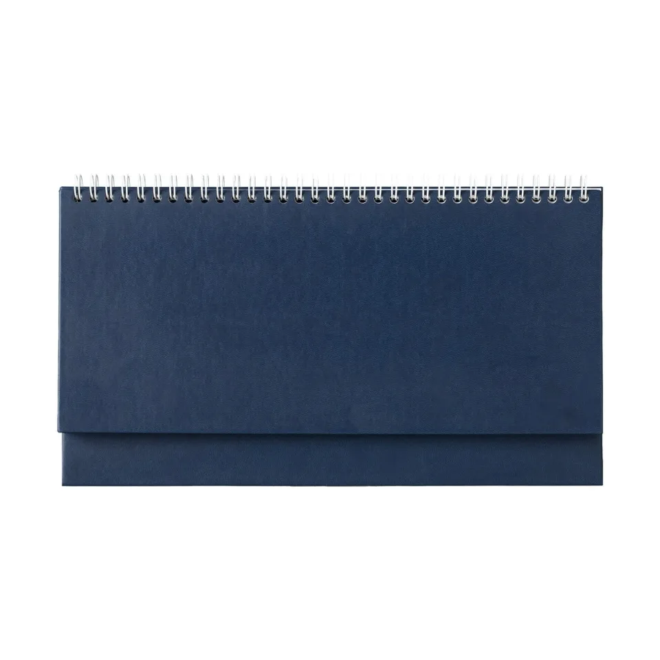 Calendar de birou Etna, 29 x 13 cm, 62 pagini, albastru