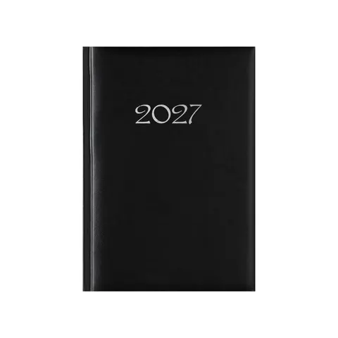 Planner Victoria, nedatat, A5, copertă tare, negru
