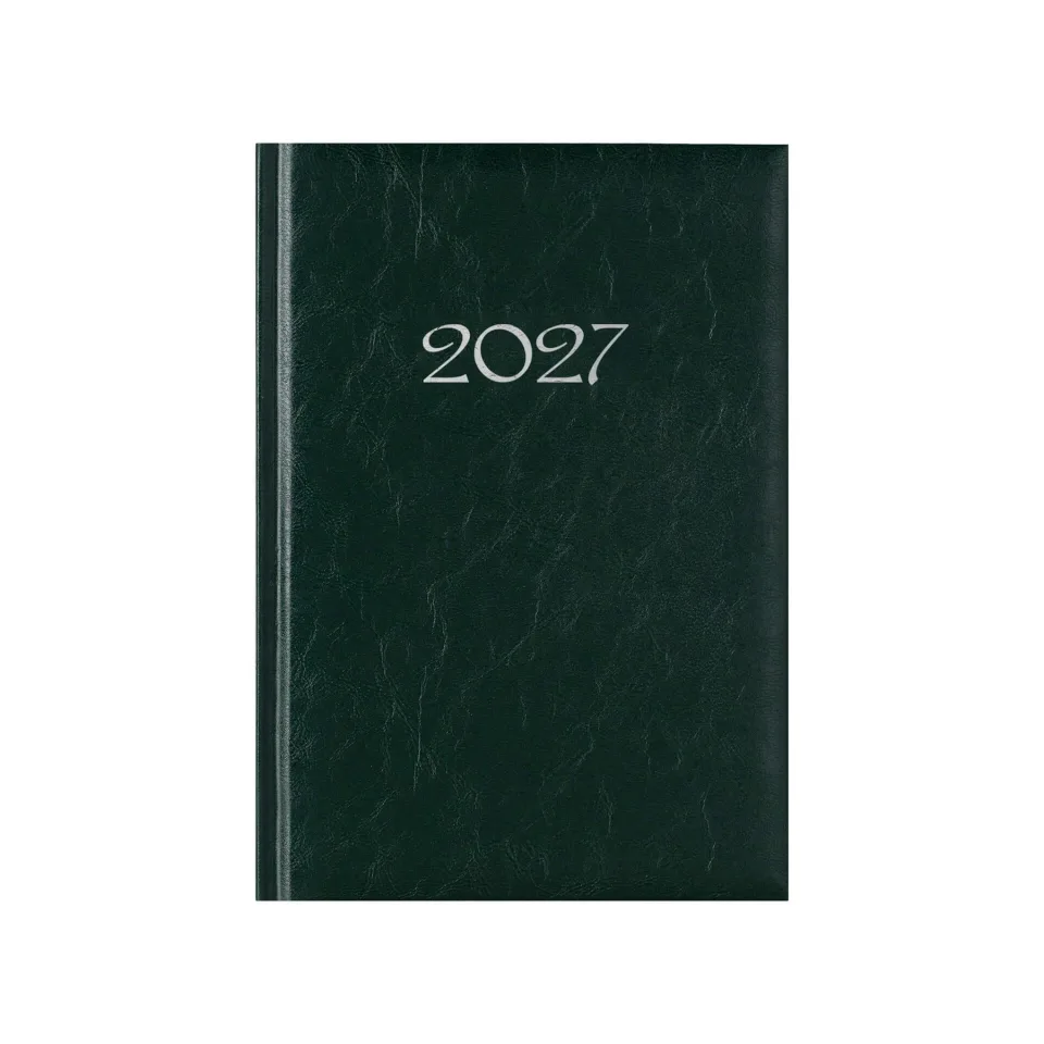 Planner Victoria, nedatat, A5, copertă tare, verde
