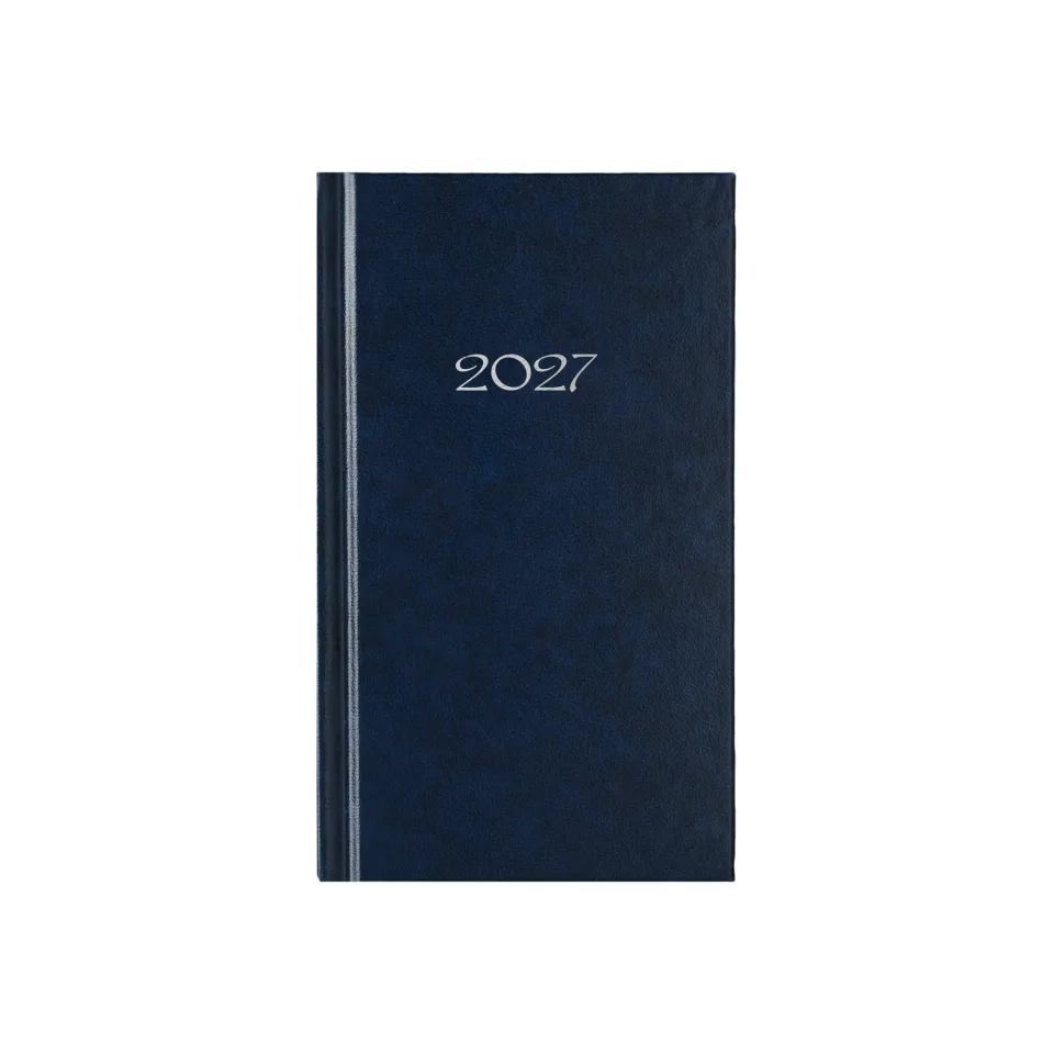 Planner Slim, Săptămânal, 9 x 16 cm, Albastru