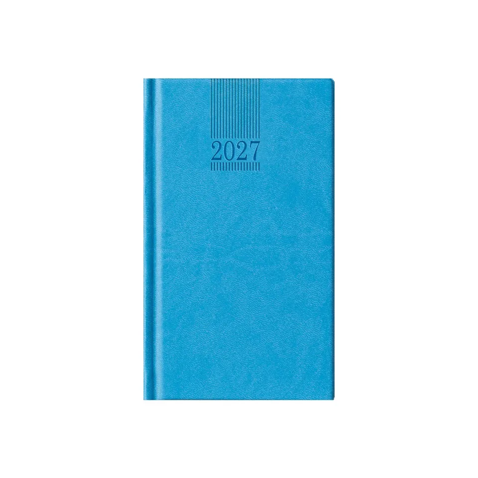 Planner Polo, săptămânal, 9 x 16 cm, albastru deschis