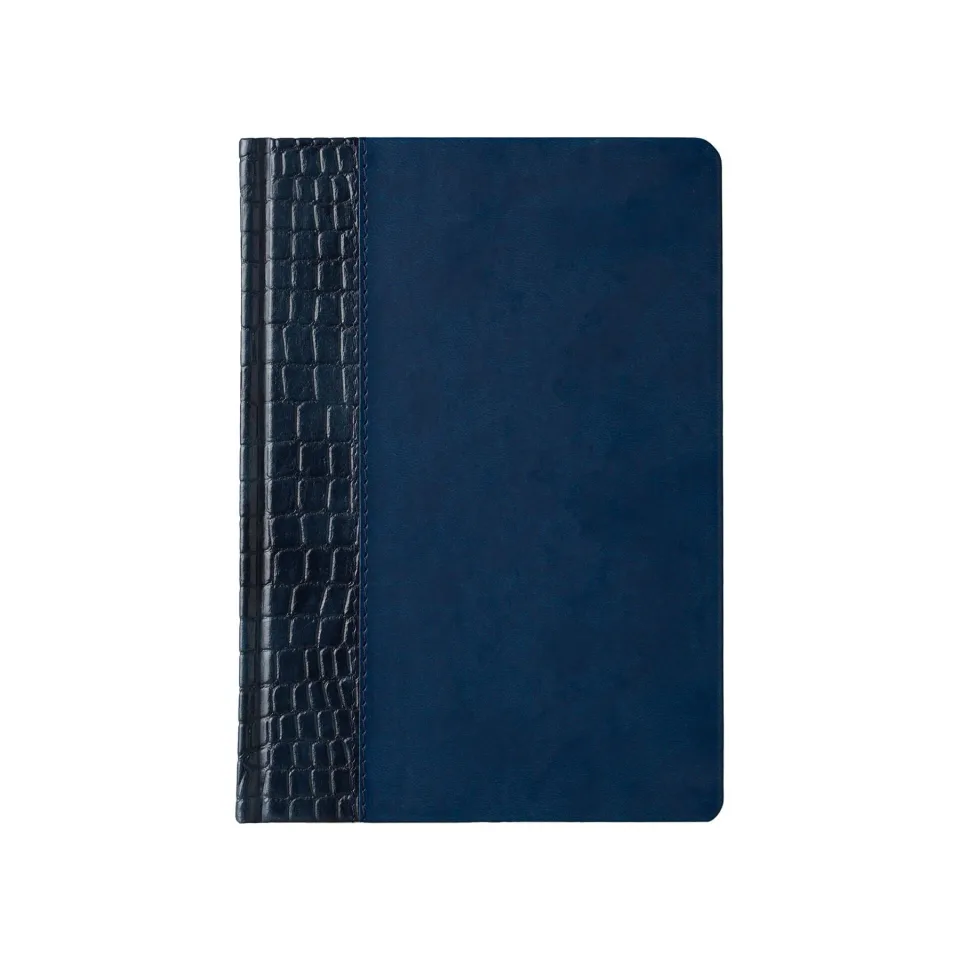 Planner Style, nedatat, A5, albastru închis/albastru