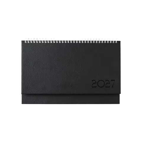 Calendar de birou Kazbek, 30 x 15.5 cm, negru