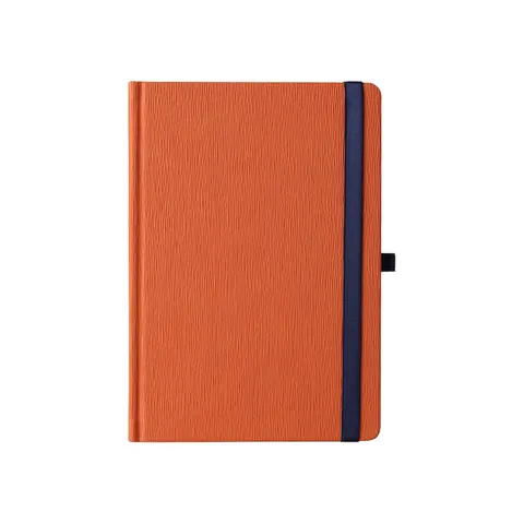 Planner Praktik, A5, datat, cu elastic, 192 pagini, portocaliu