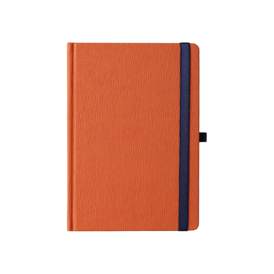 Planner Praktik, A5, datat, cu elastic, 192 pagini, portocaliu