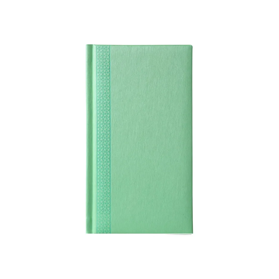 Planner-caiet Finesse, nedatat, 9.5 x 17.5 cm, verde reseda