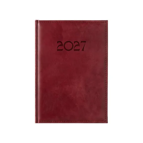Calendar-agendă Vihren, datat, B5, roșu