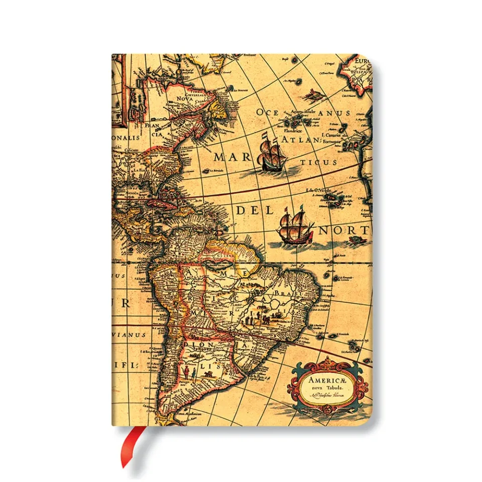 Paperblanks Caiet Western Hemisphere, Midi, 88 file