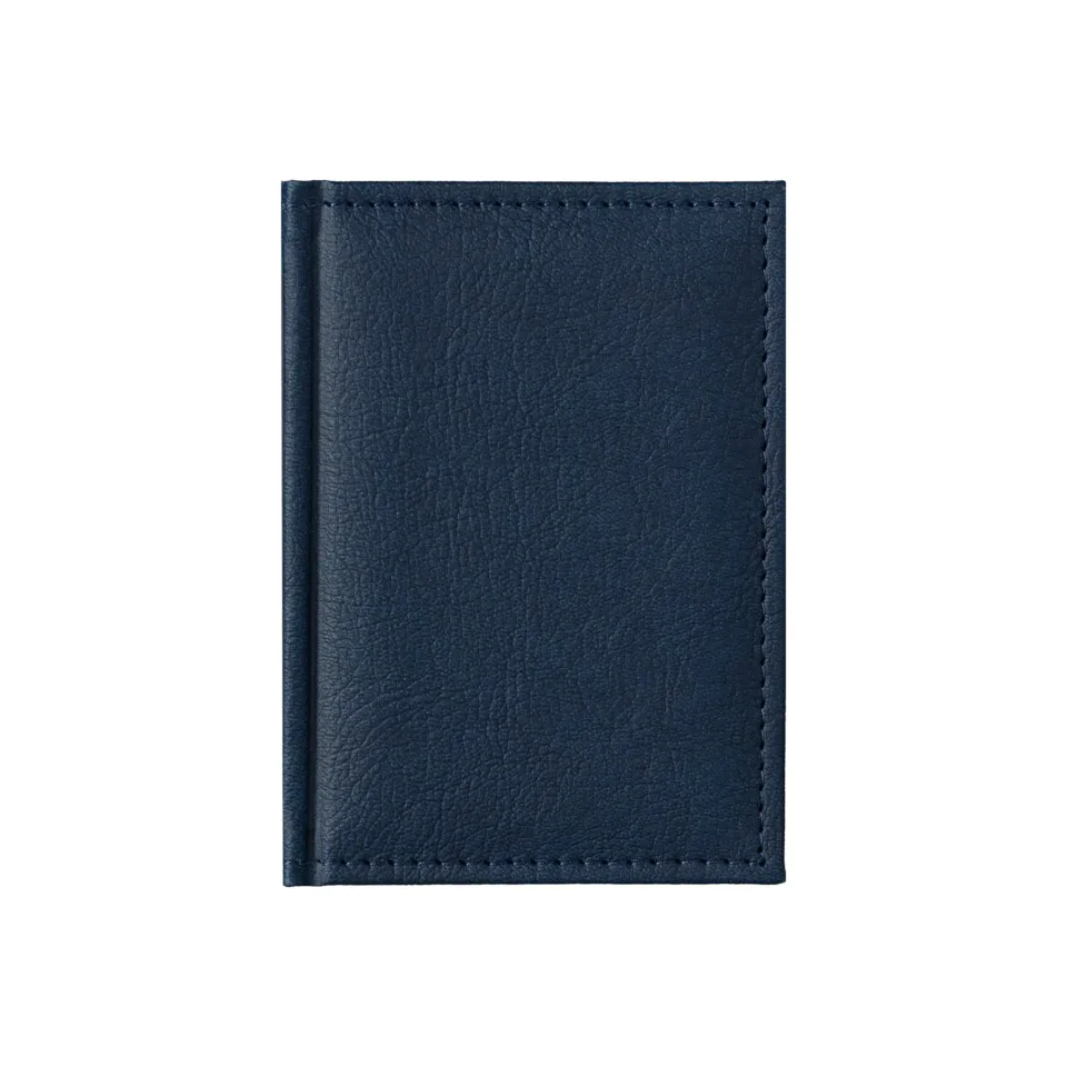 Agendă Casanova, datată, 10 x 15 cm, copertă din piele, albastru