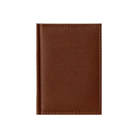 Planner Casanova, datat, 10 x 15 cm, copertă din piele, maro