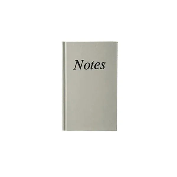 Caiet Notes, 8 x 14 cm, gri