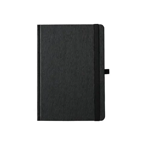 Planner săptămânal Praktik, A5, cu date și elastic, 192 pagini, negru
