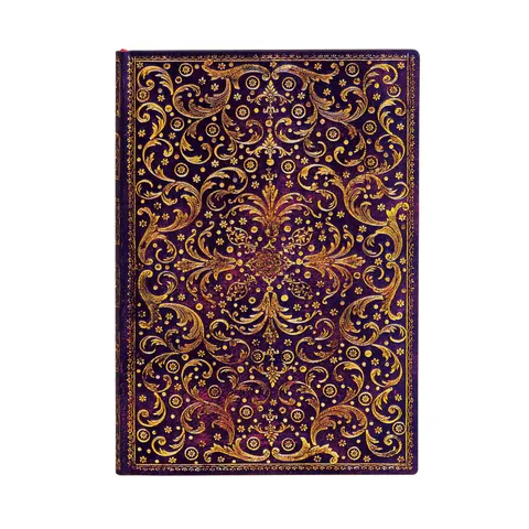 Carnet Paperblanks Aurelia, Midi, cu linii late, copertă moale, 88 foi