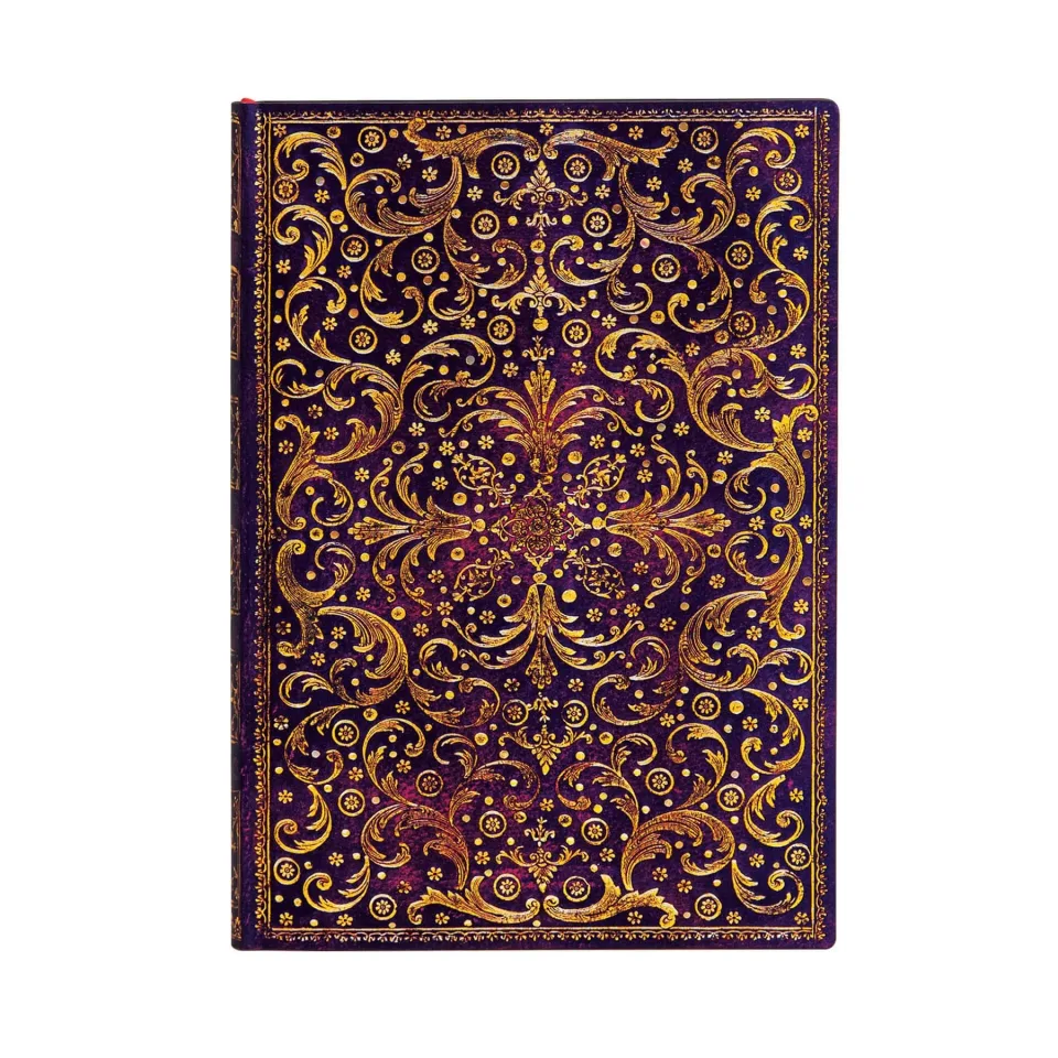 Carnet Paperblanks Aurelia, Midi, cu linii late, copertă moale, 88 foi