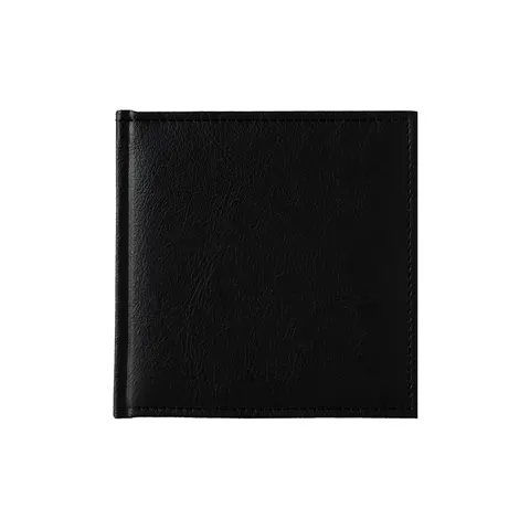 Planner Vega, nedatat, 16 x 16 cm, negru