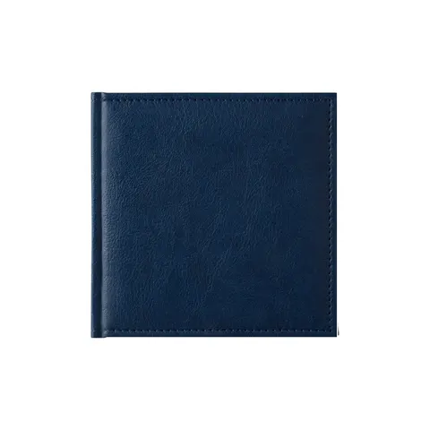 Planner Vega, nedatat, 16 x 16 cm, albastru
